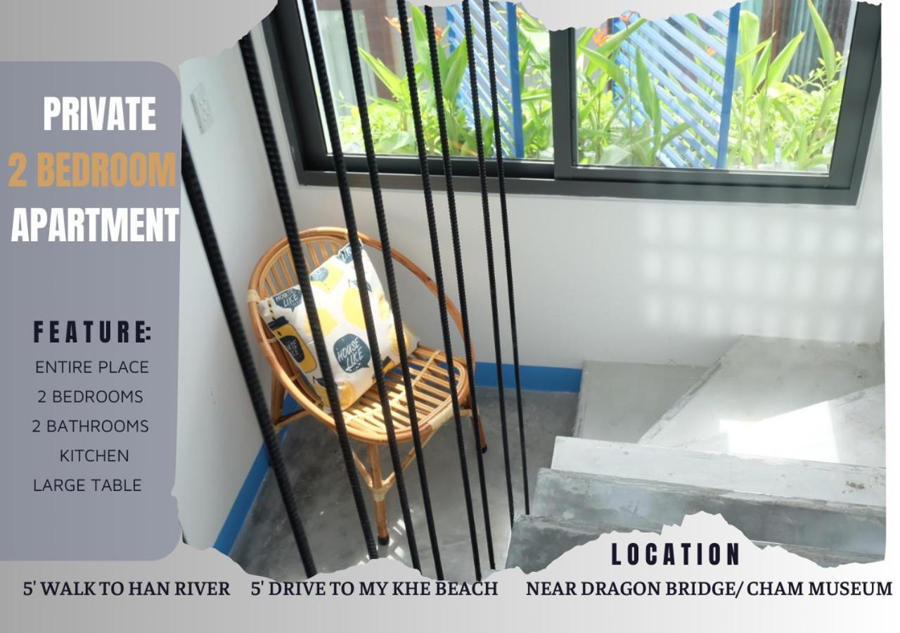 Uri House, 1- 2 Bedroom Tourism Apt, 5' Walk Dragon Bridge Da Nang Eksteriør billede